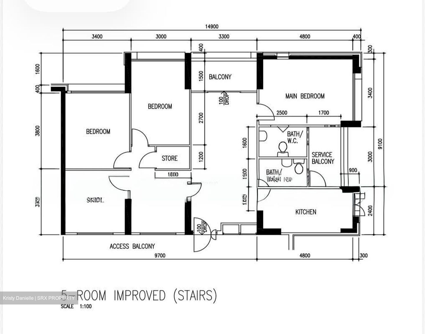 Blk 35 Rumah Tinggi View (Bukit Merah), HDB 5 Rooms #569741351